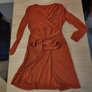 Toad&Co tencel dress with sash